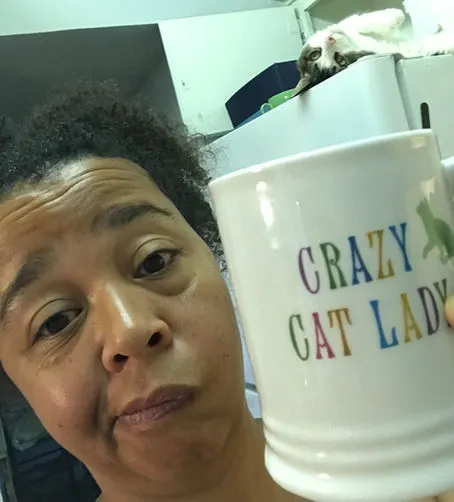 Vibing w/ Cat White